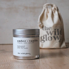 Load image into Gallery viewer, Amber and Vanilla - Plant Wax Candle
